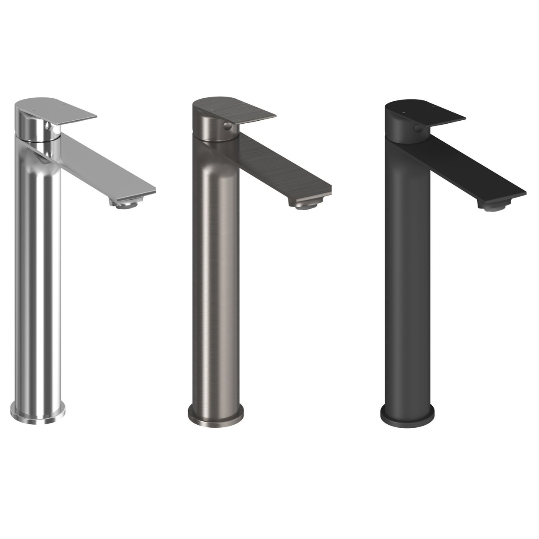 Смеситель PN 015.00CR для умывальника 300 мм без открывания стока, хром