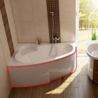 Панель для ванной Ravak Asymmetric 170 левосторонняя