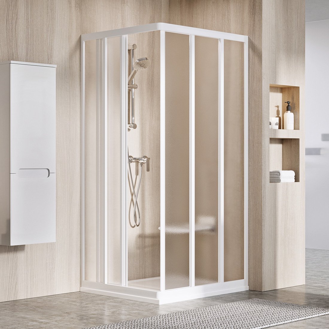 Элемент душевого уголка Ravak Supernova 90 см ASRV3-90 198 белый+grape