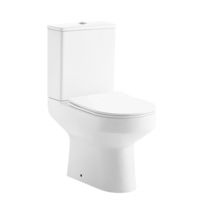 Напольный унитаз CONCEPT CLASSIC Combi RimOff с сиденьем