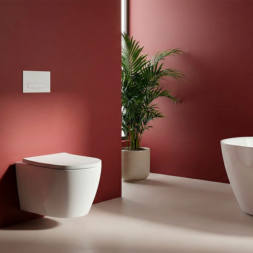 Унітаз підвісний CONCEPT STORM RimOff із сидінням