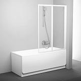 Шторка для ванны Ravak VS2 белый+transparent